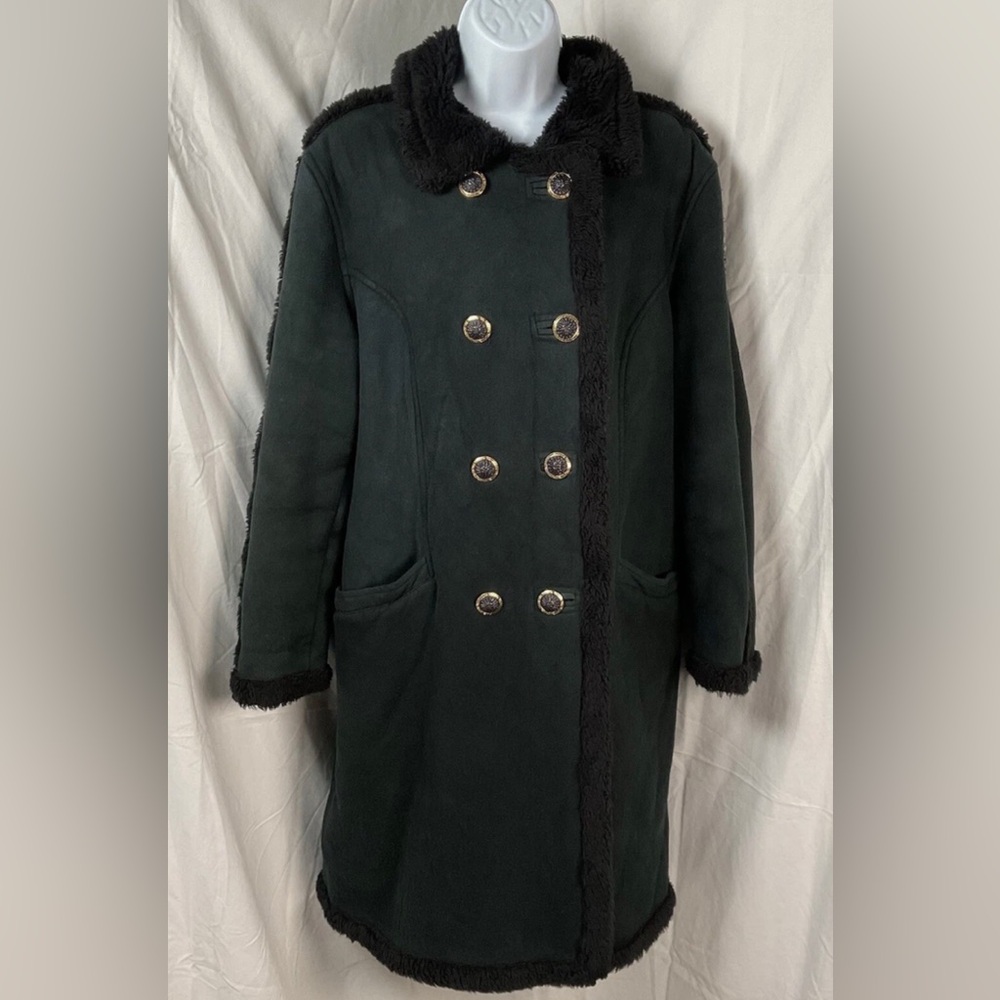 Versace Sport Cappotto Coat US 8 | Italy 44 Medusa Button Double Breasted